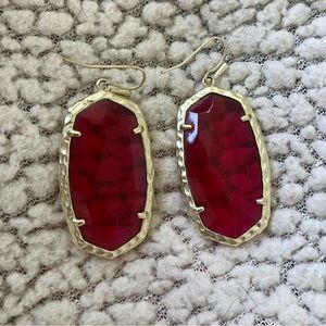 Kendra Scott Earrings - Red
